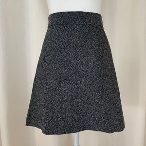 Loft NWT Gray stretchy dressy skirt